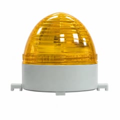 Baliza Destellante Led amarilla 220Vac chica