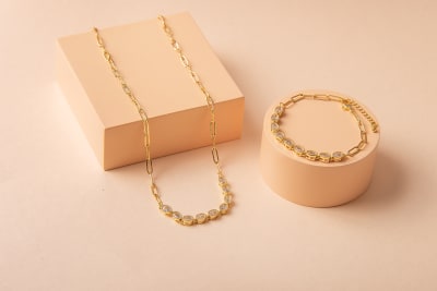 Collar Flor Crystal