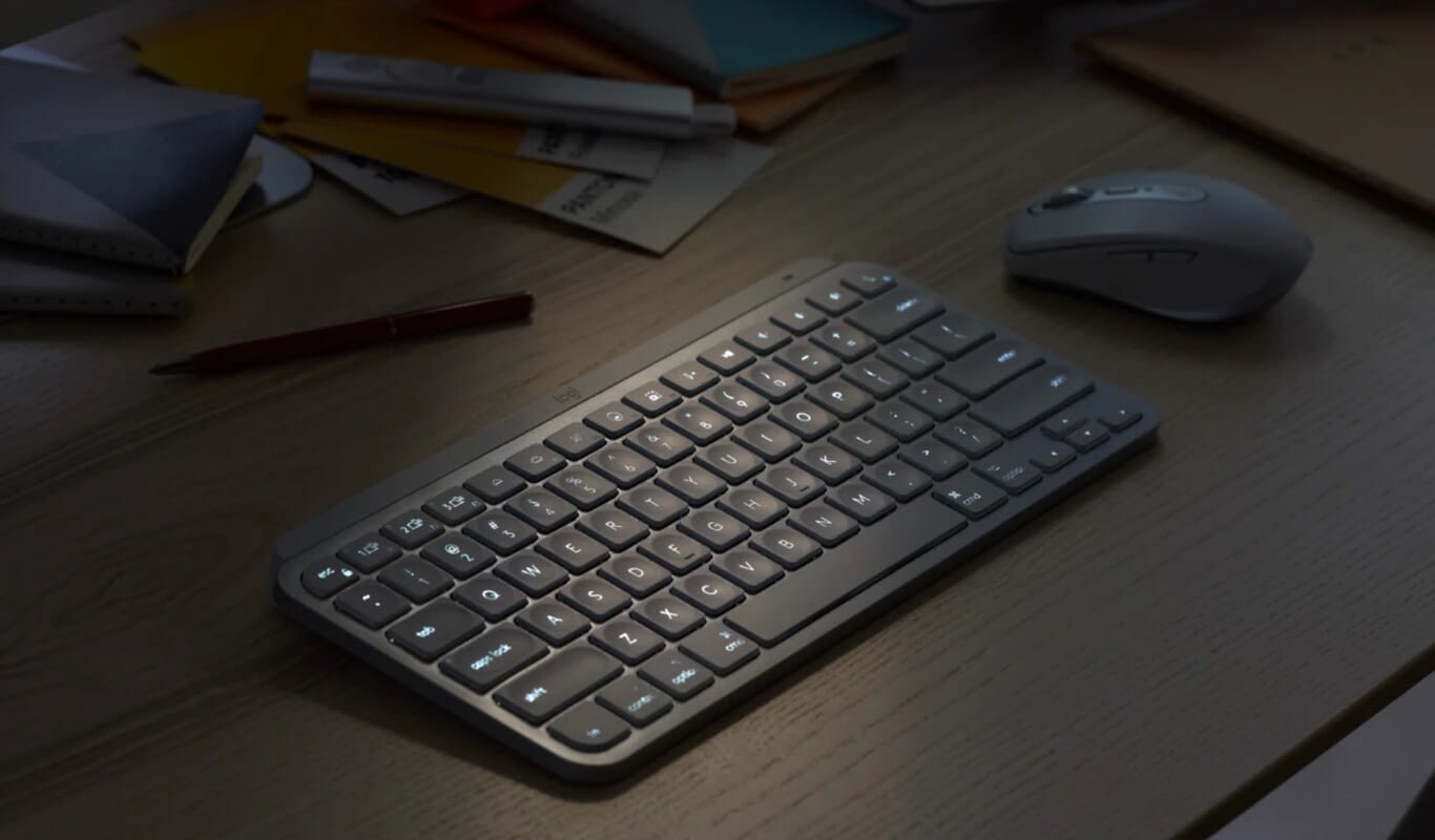 TECLADO LOGITECH MX KEYS MINI MULTI-DEVICE BT ILUMINADO GRAPHITE SP (920-010476) (NT8)