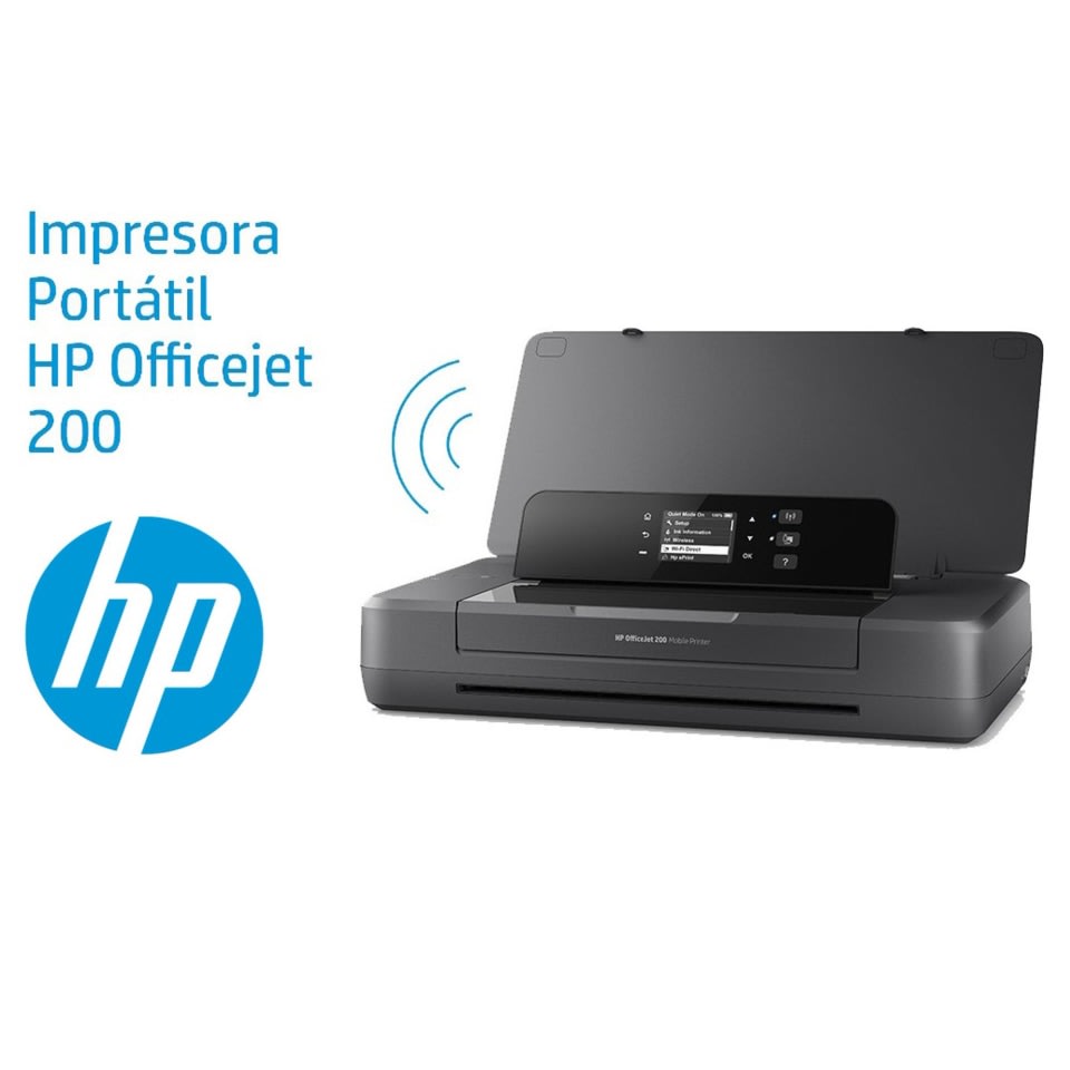 IMPRESORA HP OFFICEJET 200 PORTATIL BLUETOOTH- WIFI (CZ993A#AKY) | NTPeru