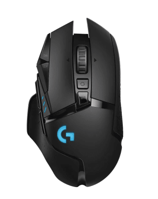 MOUSE LOGITECH G502 LIGTHSPEED WIRELESS BLACK (910-005566)1