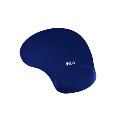 MOUSE PAD IBLUE CON DESCANSADOR, COLOR AZUL (MP372-BL)