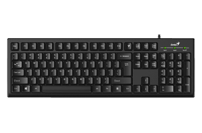 TECLADO GENIUS SMART KB-100 AI COPILOT USB SP BLACK (31300005401) (NT8)