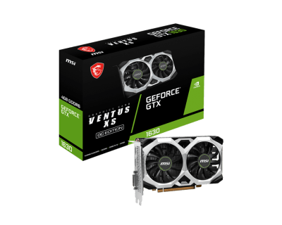TARJETA DE VIDEO MSI GEFORCE GTX 1630 VENTUS XS 4G OC1