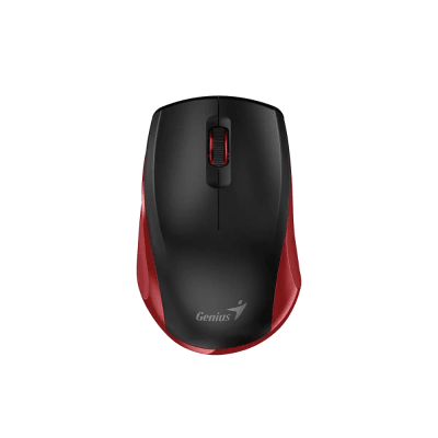 MOUSE GENIUS NX-8006S WIRELESS BLUEEYE SILENT ERGONOMICO BLACK/RED (31030024401) (NT8)
