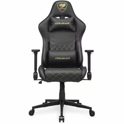 SILLA GAMER COUGAR ARMOR ONE V2 CGR-AO2-GLB CUERO PVC, TEJIDA LINO ORO (3MAO2GLB.0001) (NT7)1