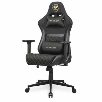 SILLA GAMER COUGAR ARMOR V2 CGR-A2F-GLB, TEJIDA ORO (3MA2FGLB.0001) (NT7)