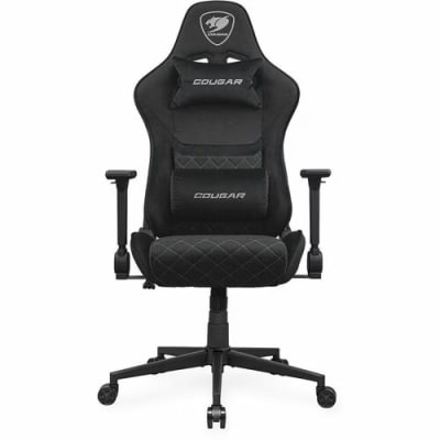SILLA GAMER COUGAR ARMOR ONE V2 CGR-A2F-BLB, LINO NEGRO (3MA2FBLB.0001) (NT7)