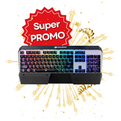 TECLADO COUGAR ATTACK X3 RGB SWITCH BROWN (CGR-WM4MB-ATR)