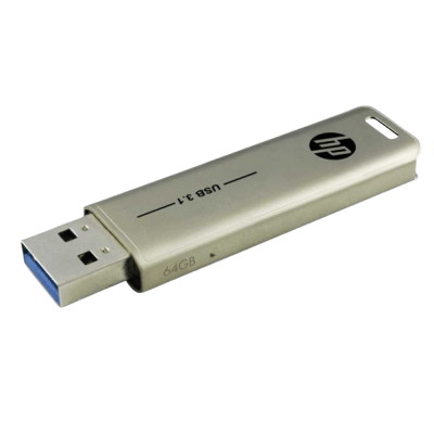 MEMORIA HP USB 3.2 X796W 64GB SILVER (HPFD796L-64)