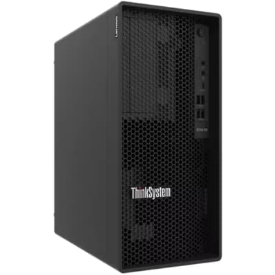 SERVIDOR LENOVO THINKSYSTEM ST45 V3, AMD EPYC 4124P 3.8/5.1GHZ/4C (7DH4A00GLA) (NT7)