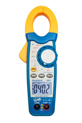 MEDIDOR DE PINZA AMPERIMETRICA PEAKTECH DIGITAL DE 3 3/4 DIGITOS, 1000 A AC (P1610)1