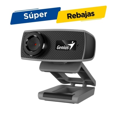 CÁMARA GENIUS FACECAM 1000X HD 720P USB BLACK (32200003400)