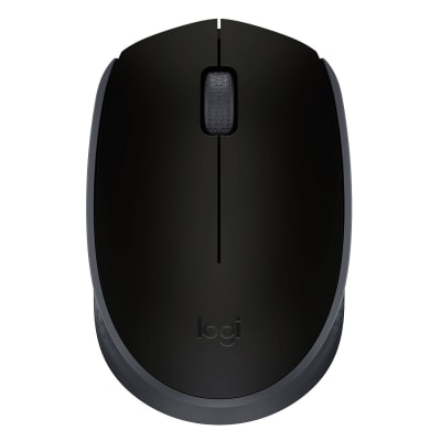 MOUSE LOGITECH M170 WIRELESS BLACK (910-004940) (NT8)