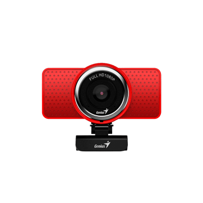 CAMARA GENIUS ECAM 8000 FHD 1080P USB RED (32200001407)1