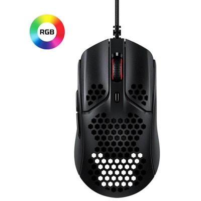 MOUSE HYPERX PULSEFIRE HASTE ULTRALIGERO (HMSH1-A-BK/G)( 4P5P9AA)