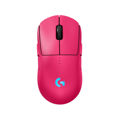 MOUSE LOGITECH PRO 2 LIGTHSPEED WIRELESS RGB MAGENTA (910-007308) (NT8)1