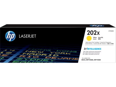 TONER HP 202X AMARILLO LASERJET PRO M254 (CF502X) (NT18)