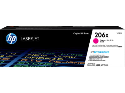 TONER HP 206X LASERJET PRO M255 MAGENTA (W2113X) (NT18)