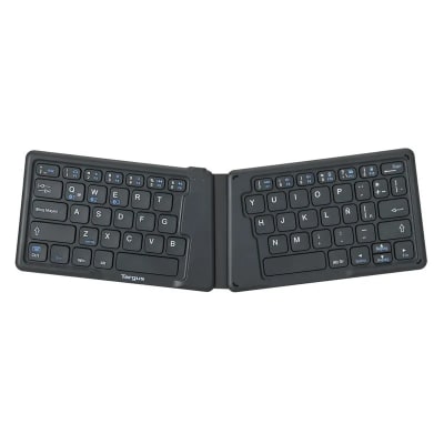 TECLADO TARGUS MULTI-DISPOSITIVO ANTIMICROBIAL PLEGABLE BT SP NEGRO (AKF003ES) NT81