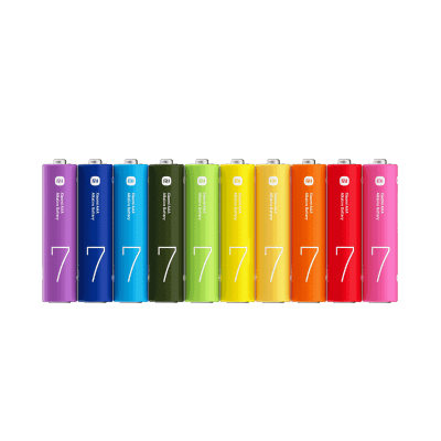 PILAS XIAOMI AAA RAINBOW BATTERIES 10 COUNT LR03 (BHR5394GL)