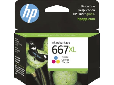 TINTA HP 667XL TRICOLOR DJ 2775 / 4175 (3YM80AL) (NT18)