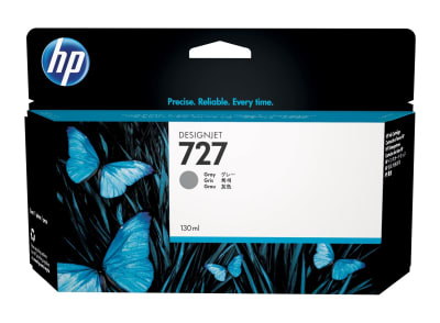 CARTUCHO DE TINTA HP 727A GRIS DESIGNJET 130ML (B3P24A) (NT18)