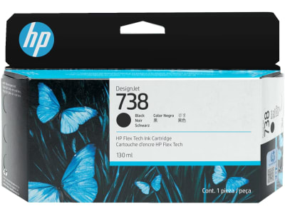 CARTUCHO DE TINTA HP 738 DESINGJET 130ML NEGRO (498N4A) (NT18)