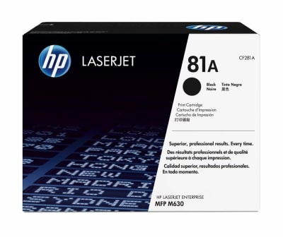 TONER HP 81A LASERJET ENTERPRISE MFP M630 NEGRO (CF281A) (NT18)
