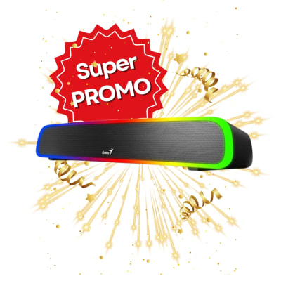 PARLANTE GENIUS USB SOUNDBAR 200BT RGB (31730045400)