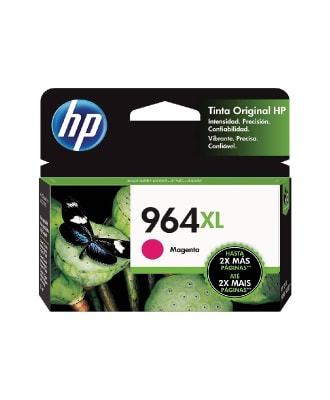 CARTUCHO DE TINTA HP 964XL MAGENTA OFFICEJET 9010 (3JA55AL) (NT18)