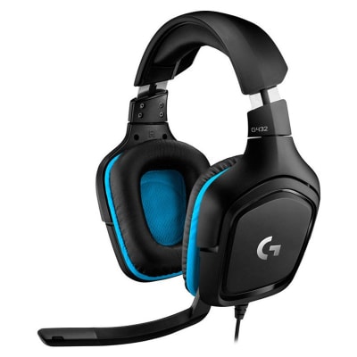 AURICULAR LOGITECH G432 BLACK GAMING 7.1 (981-000769)