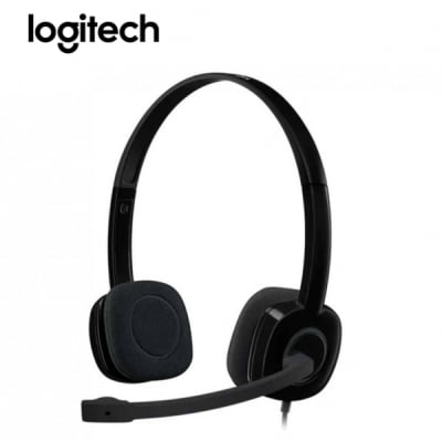 AURICULAR LOGITECH H151 BLACK STEREO 3.5MM (981-000587) (NT8)