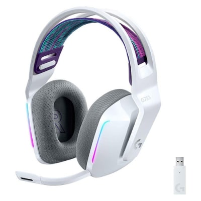 AURICULAR LOGITECH G733 LIGHTSPEED WHIT (981-000882) (NT8)