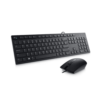 KIT TECLADO Y MOUSE DELL USB NEGRO ESPAÑOL (KM300C-LTN)2