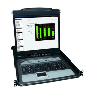 CONSOLA KVM TRIPP LITE NETDIRECTOR DE 16 PUERTOS RAQUEABLE 1U 19