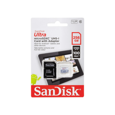 MEMORIA SANDISK ULTRA MICRO SDXC UHS-I 256GB (SDSQUNR-256G-GN6TA)4