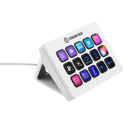 STREAM DECK ELGATO MK.2 15 TECLAS LCD PERSONALIZABLE WHITE (10GBA9911) (NT18)1