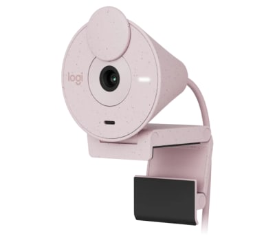 CAMARA WEB LOGITECH BRIO 300 1080P USB-C ROSA (960-001446)