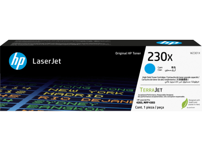 TONER HP 230X LASERJET CYAN (W2301X) (NT18)