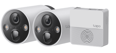 KIT CAMARA TPLINK TAPO C420S2 X2 + TAPO H200 (C420S2) (NT3)