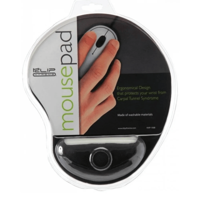 MOUSE PAD KLIP XTREME CON SOPORTE ERGONOMICO(KMP-100B)