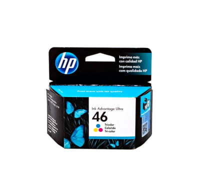 CARTUCHO DE TINTA HP 46 TRICOLOR (CZ638AL) (NT18)