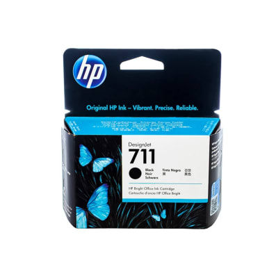 CARTUCHO DE TINTA 711 DESIGNJET NEGRO 80 ML (CZ133A) (NT18)