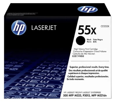 TONER HP 55X LASERJET CP3015 NEGRO (CE255X) (NT18)1
