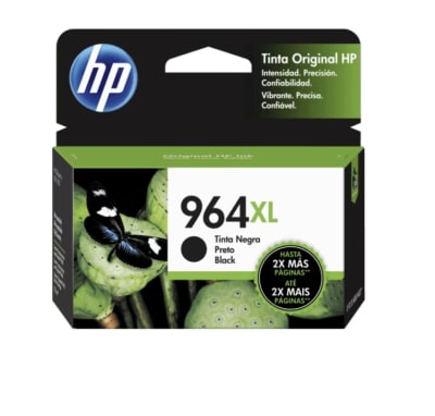 CARTUCHO DE TINTA HP 964XL OFFICEJET PRO-NEGRO (3JA57AL) (NT18)1