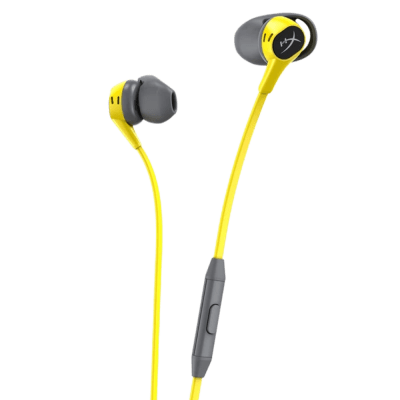 AUDIFONOS HYPERX CLOUD EARBUDS AMARILLO (HEPE1-MA-YL/G)