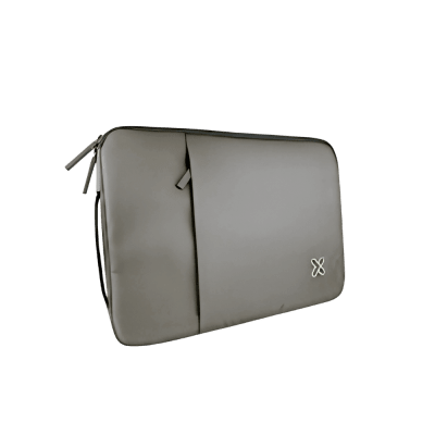 FUNDA PARA LAPTOP KLIP XTREME 14 ACOLCHADA CON ASA Y BOLSILLO GREY (KNS-418GR)