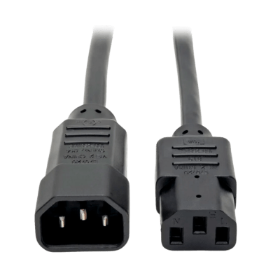 CABLE DE ALIMENTACIÓN TRIPP LITE 10A, 250V, 18 AWG, 1.83M, IEC-320-C14 a IEC-320-C13 (P004-006)