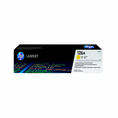 CARTUCHO DE TONER HP 123A YELLOW LASER JET (CE312A) (NT18)1